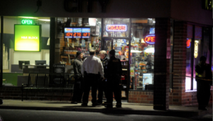 TERROR IN MERRIONETTE PARK TOBACCO SHOP