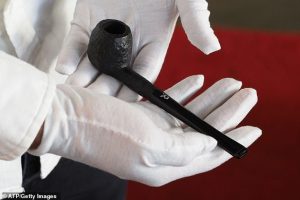 HUGH HEFNER’S BRIAR PIPE SELLS FOR $11,520
