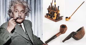 Albert Einstein’s Smoking Pipes Expected to Sell for £36,000 at Auction